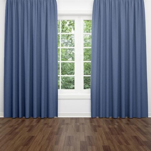 Lucra Concept Island Backdrop Curtain Straight Seam Pilesiz 150x200 cm Indigo