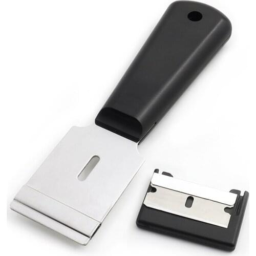 Leather Cutting Knife Replaceable Blade Professional Hand Push Knife Plastic handle steel Blades DIY Leather Craft Tools