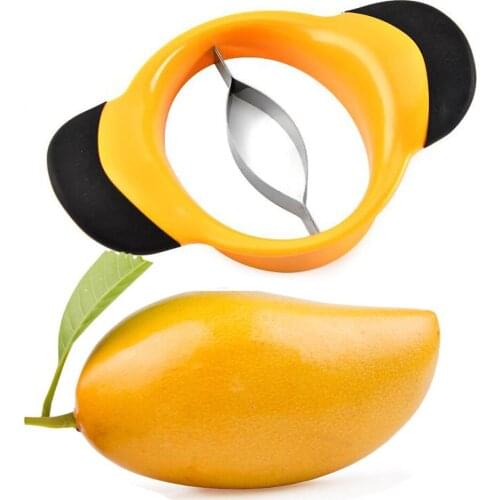 Creative Stainless Steel Mango Cut Kitchen Mango Splitter Fruit Kitchen Gadget Accessories Peach Slicer Cutter