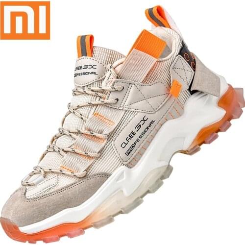 Xiaomi Men Casual Shoes Men Sneakers Fashion Breathable Mesh Unisex Chunky Sneakers Street Style Adult Male Shoes
