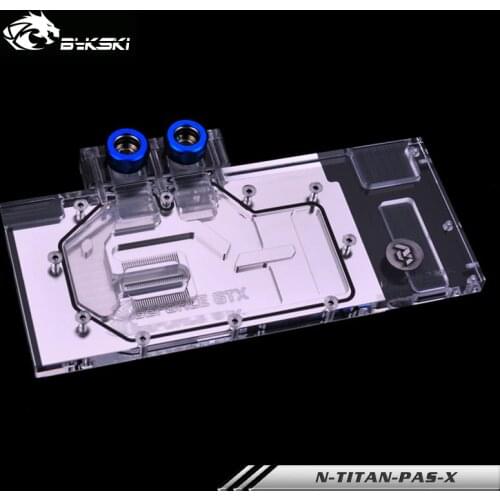 Bykski GPU Cooler For Founders GTX TITAN X-Pascal/XP GTX 1080TI 1080 1070 Graphics Card Water Cooling Block ,N-TITAN-PAS-X
