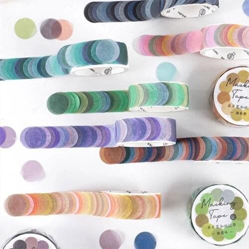 Morandi Color Special-Shaped Washi Masking Tap Scrapbooking Fruit Hard Candy Series Decoration Stationary School Supplies