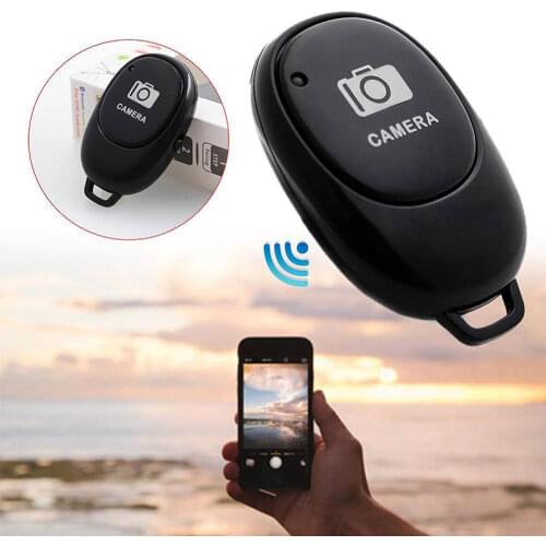 Mini Bluetooth Remote Control Button Wireless Controller Self-Timer Camera Stick Shutter Release Phone Selfie for ios / Android