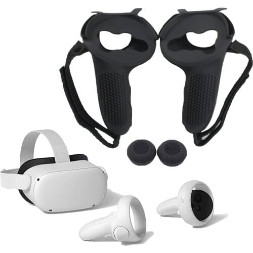 New VR Accessories Protective Cover For Oculus Quest 2 VR Touch Controller Silicone Cover Skin Handle Grip For Oculus Quest 2