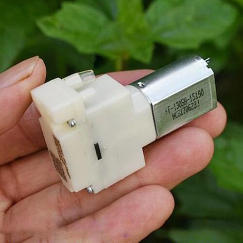 New Micro Mini Mute Air Pump Oxygen Pump DC 5V 6V 130 Motor Vacuum Pump for Fish Water Tank Aquarium Sphygmomanometer Monitor