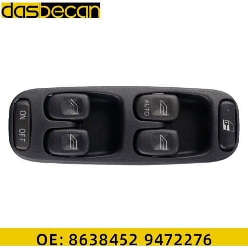 Car Auto Door Glass Lifter Left Main Control Electric Window Master Switch Panel for Volvo V70 S70 XC70 95-00 8638452 9472276