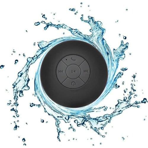 Portable Bluetooth Speaker Wireless Waterproof Shower Speakers for Phone PC Bluetooth Soundbar Hand Free Car Speaker Loudspeaker