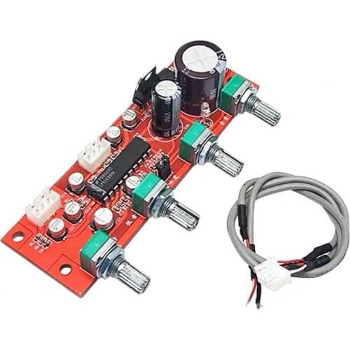 LM1036 Tone Preamplifier Board Balance Equalizer Audio Preamp Tone Conrtol Pre amplifier