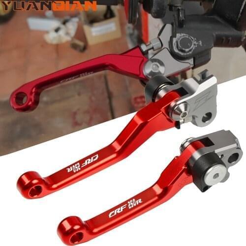 Dirt Bike Pivot Brake Clutch Levers For HONDA CRF250R CRF250 R CRF 250 R 2007-2018 2017 2016 2015 2014 2013 2012 2011 2010 2009