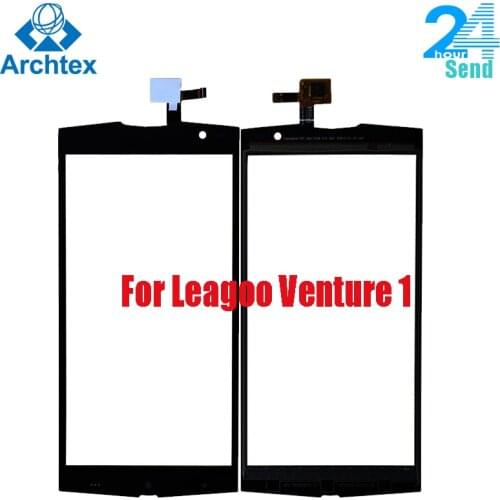 For Original Leagoo Venture 1 Touch Screen Panel Glass Lens Digitizer Sensor +Tools 100% Test Stock
