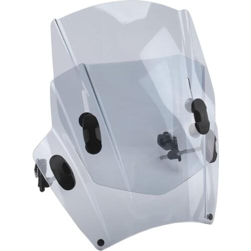 Universal Windscreen For MT09 MT07 Motorcycle Windshield Motorbikes Deflector Adjustable R1 R3 R1200GS F800GS Z650 Z750 Z800