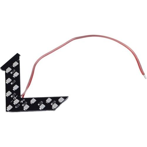 1pc 14 SMD Car LED Side Mirror LED Guide Light Turn Signal Arrow Light Rear View Mirror Indicator light source hot selling