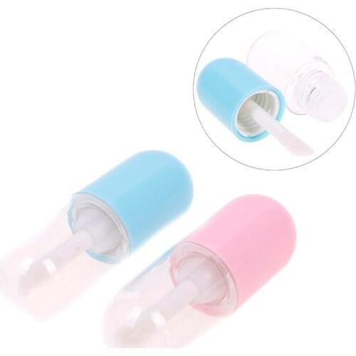 3ML Mini Portable Professional Capsule Tube Clear Lip Gloss Tube Lip Gloss Tube Refillable Tool