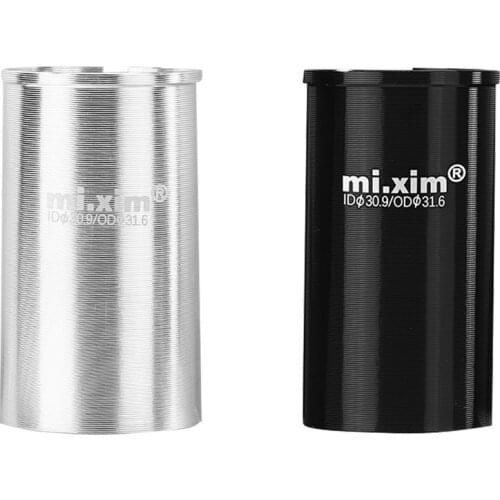 30.9/30.8mm to 31.6mm Mountain Bike Seatpost Adapter Seat Tube Reducing Sleeve Bicycle Seatpost Reducing Sleeve Riding Equipment