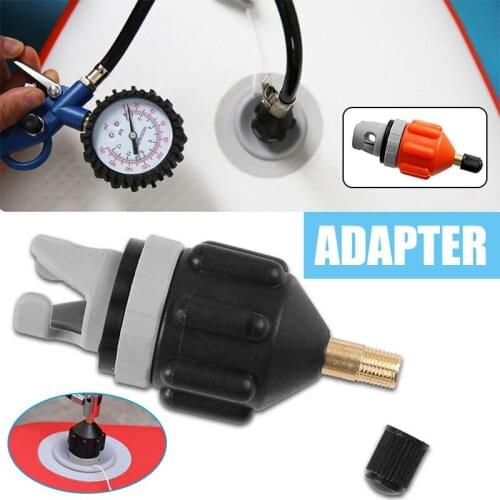 Pump Adapter Inflatable Boat Air Valve Adaptor Paddle Board for Canoe Kayak B2Cshop