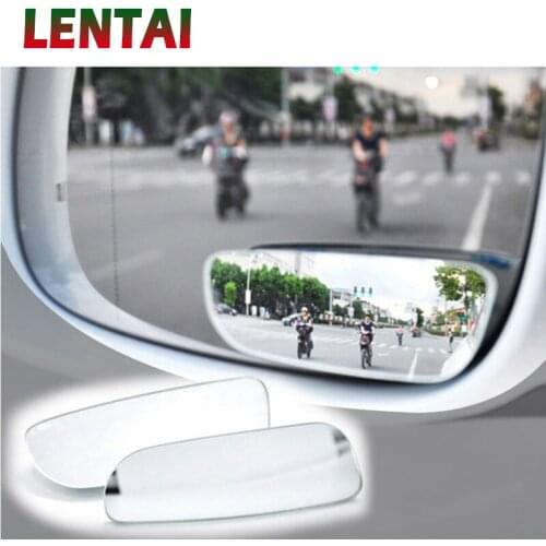 LENTAI 1Set Car Rearview Mirror 360 Wide-angle Lens For Peugeot 508 308 206 307 207 407 2008 Citroen C4 C5 Opel Astra j Insignia