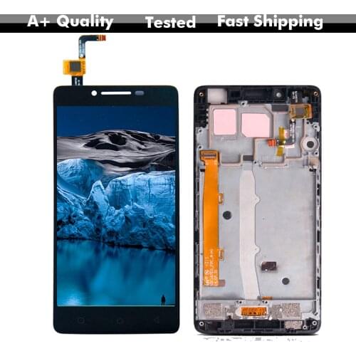 Free Shipping 5.0'' Lcd For Lenovo A6010 1280x720 Digitizer Touch Screen Lcd Display Assembly Replacement Parts For Lenovo A6010
