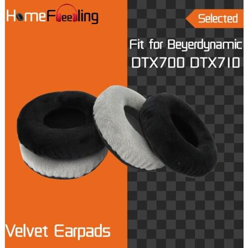Homefeeling Earpads for Beyerdynamic DTX700 DTX710 Headphones Earpad Cushions Covers Velvet Ear Pad Replacement