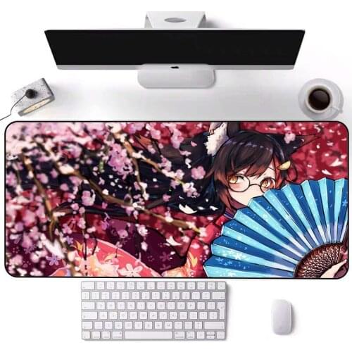 Computer equipment keyboard mouse pad pads large rgb game player animation pc mousepad ordinary carpet led lamp desk mat