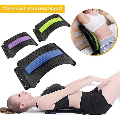 Multi-level Back Stretching Device Cervical Stretching Device Correction Cervical Spine Traction Device Waist Massager #G2