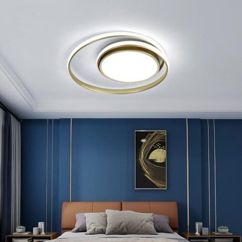 Simple Modern Led Ceiling Chandeliers Home Living Room Bedroom Dining Study Decoration Indoor Lighting Lamps Brightness Dimmable