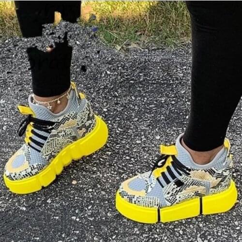 Womens Single Shoes New Fashion Deep Mouth Mid Heel Color Matching Casual Shoes Plus Size European And American Lace Up Shoes