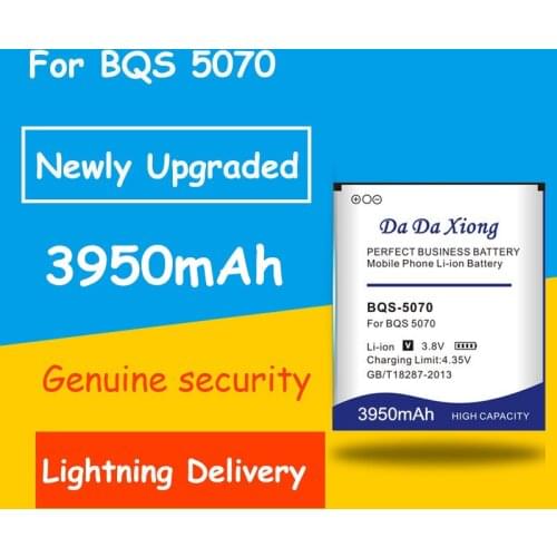 High Quality BQS-5070 3950mAh Replacement Battery For BQ Mobile BQS 5070 BQS5070 Magic Nous NS 5004 Mobile Phone Batteries