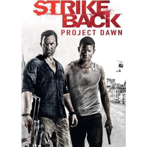 Custom Strike Back poster Home Decoration Canvas Poster Print Stylish Retro Decor Wall Art Poster for living room