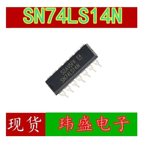 10pcs 74LS14 SN74LS14N HD74LS14P DIP14