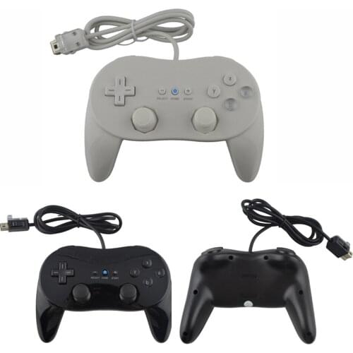 10PCS For Wii classic second generation handle Wired Game Controller Pro Gamepad Shock Joypad Joystick For W-i-i