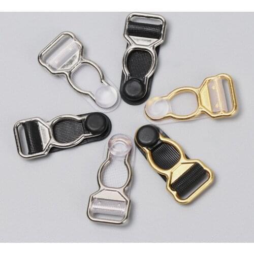 10 Pcs 10/12mm Womens Plastic Garter Belt Clip Hooks Black Corset Leg Suspender Ends Buckles Hosiery Stocking Grips Arts Clip