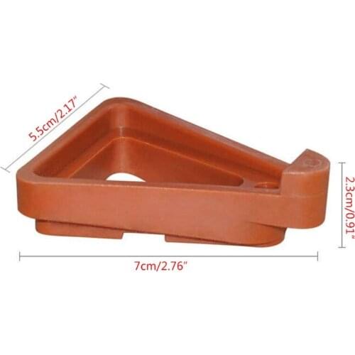 12pcs Garden Plant Flower Pot Feet Stand Invisible Risers Toes Lifters Triangle Bonsai Display Support