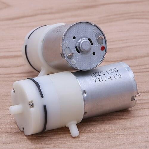 2x DC 3V-6V 5V 370 Motor Micro Mini Air Pump Vacuum For Aquarium Tank Oxygen Pumps New Drop ship LS'D Tool