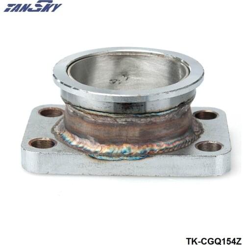 T3 2.5" V-Band Flange 4Bolt Adaptor For Toyota Acura BMW Honda Nissan TK-CGQ154Z