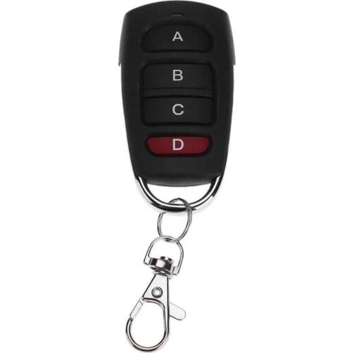 Lz-030Abcd 433Mhz Wireless Duplicator Duplicator 4 Buttons Metal Clone Controller For Garage Door Universal Key Fob