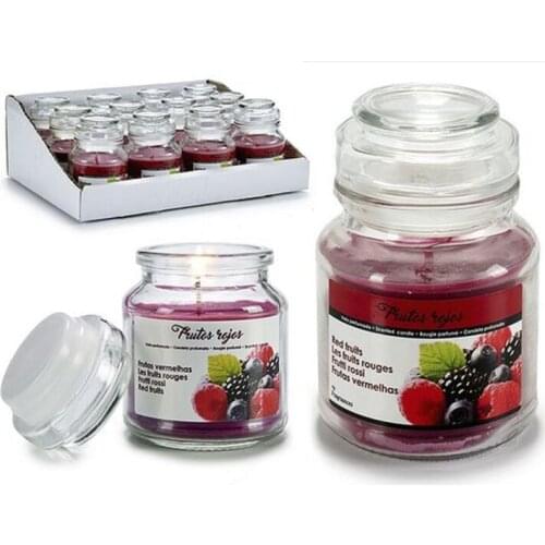 Scented Candle Red Berries Jar