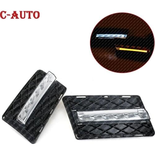 Car Daytime Driving Running Light DRL LED White Light Car Fog Lamp light For Mercedes-Benz GLK Class 2008 2009 2010 2011 2012