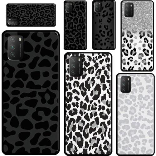 Leopard Print Black Cheetah Pattern For Xiaomi Mi 11 Ultra 9T 10T Pro Mi Note 10 Lite Phone Case For POCO X3 Pro M3 F1 F2 F3