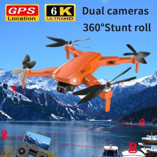 New s608 Drone With 6K Camera Hd Dron Aerial Photography Rc Quadcopter Wifi Fpv Gps Professional Brushless Motor Helicopter Toy