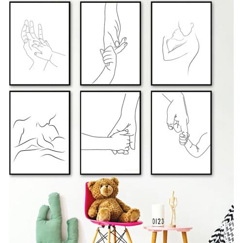 Dulike Wall Pictures In The Nursery