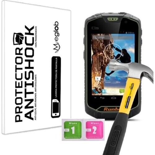 Screen protector Anti-Shock Anti-scratch Anti-Shatter compatible with Runbo Q5S