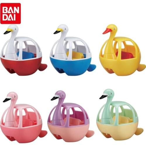 BANDAI Genuine Gashapon Toys EXCEED MODEL Swan Boat PART2 Cute Swan Boat Anime Action Figures Gacha Gifts for Children