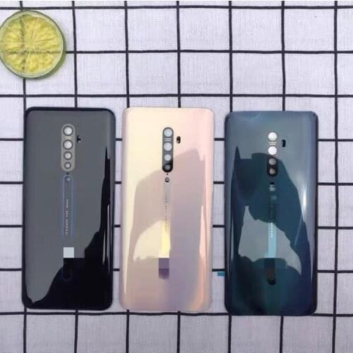 NEW 6.5 inch For Oppo Reno2 / Reno 2 / Reno 2Z Reno2 Z F Back Battery Cover Door Housing case Rear Glass lens parts Replacement