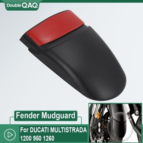 Motorcycle Front Fender Mudguard For DUCATI MULTISTRADA 1200 950 1260 Rear Extender Extension