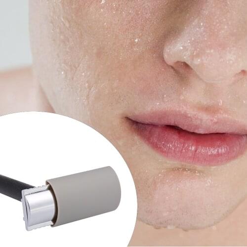 Plastic Double Edge Razor Head Sleeve Long Handle Razor Protective Case Fits All Safety Razor Heads