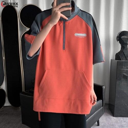 WWKK 2021 Hot Korean Men and Women Letter And graphic T shirt harajuku kawaii Fashion tee shirtsummer basic tops tees