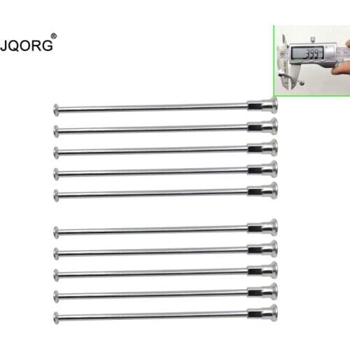 8G Diameter 4.0 mm Straight Pull Head Motorcycle Spokes 45# Carbon Steel Material Galvanization Surface Sliver Motocross Spokes