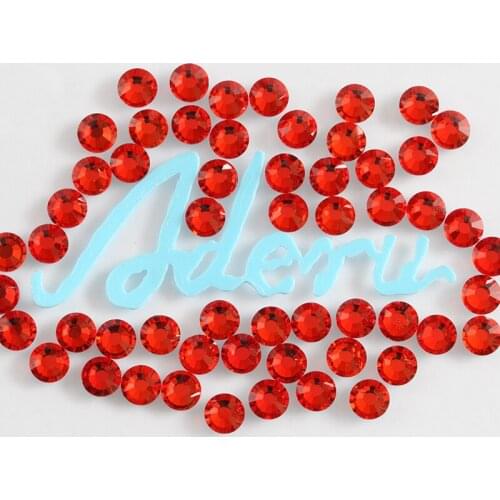 Aderu hyacinth711 super shiny lead free crystal hot fix rhinestone for nail art ornament garment shoe hat scarf phone decoration