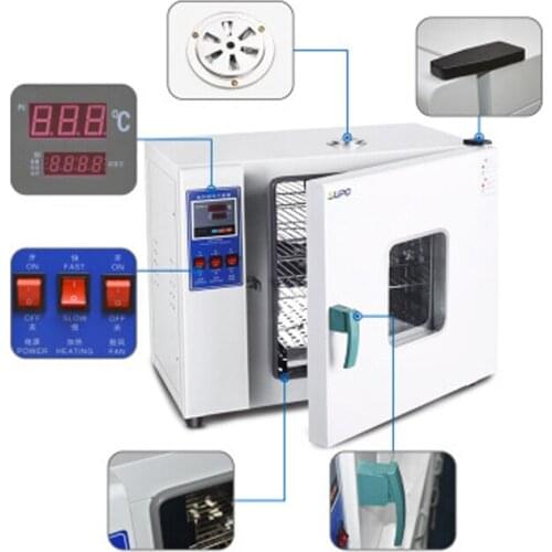 Electro-thermal 220V Constant Temperature Blast Drying Box Laboratory Workshop High Temperature Stainless Steel Dryer Machine