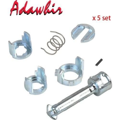 X5 Set For BMW 3 Series E46 DOOR LOCK LOCK CYLINDER REPAIR KIT FRONT LEFT OR RIGHT OE 51217019975 New